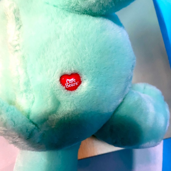 CARE BEARS VTG 2005 COLLECTIBLE TALKING WISH BEAR PLUSH 14” WORKS GREAT! - Picture 12 of 13